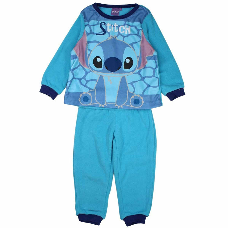 Picture of LIL222274- STITCH UNISEX THERMAL FLEECE PYJAMA(3-9 YEARS)